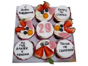 Капкейки для подружки..)